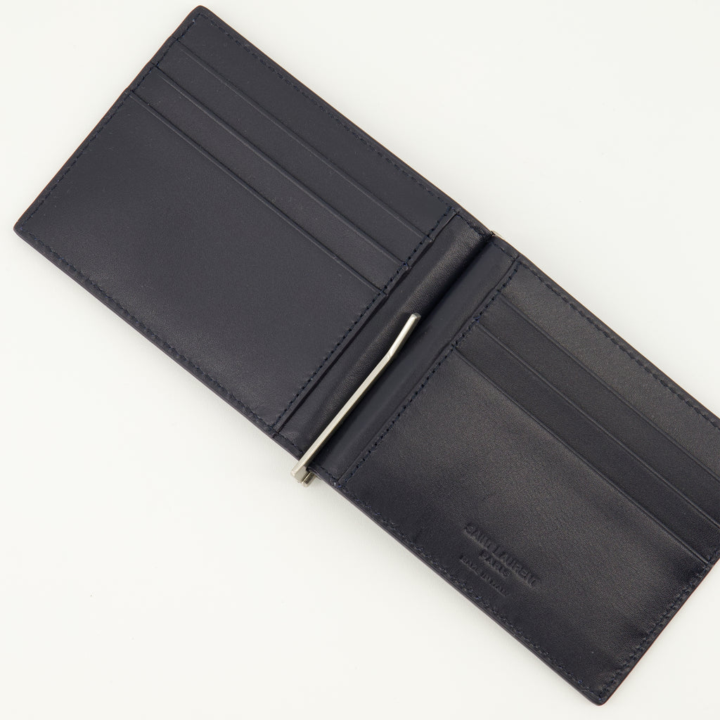 Bild der Saint Laurent Paris Leder-Geldbörse für Herren - Herbst-Winter 2025 - Detaillierte Ansicht_2