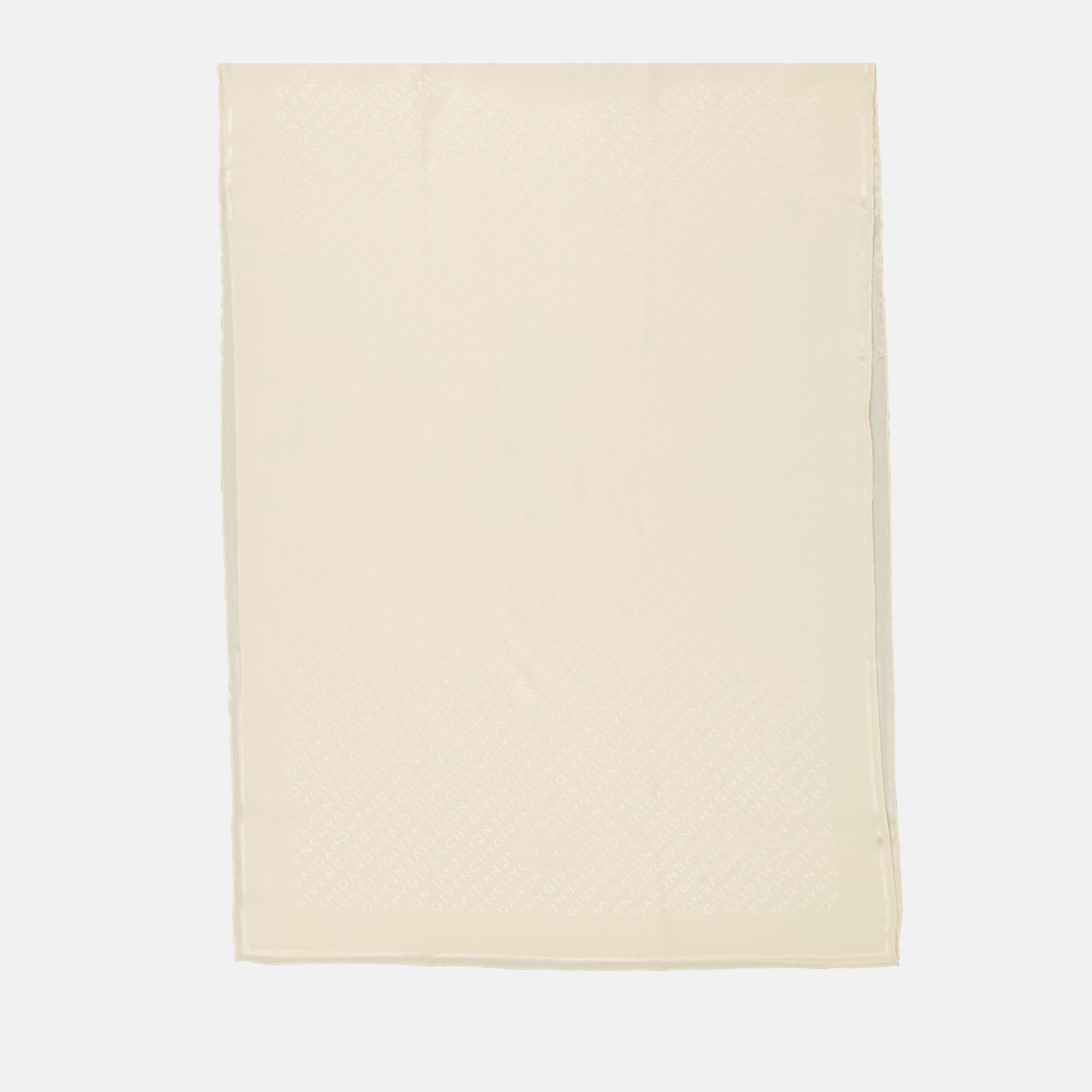 Écharpes, foulards et gants Foulard monogrammé Givenchy Blanc Femme