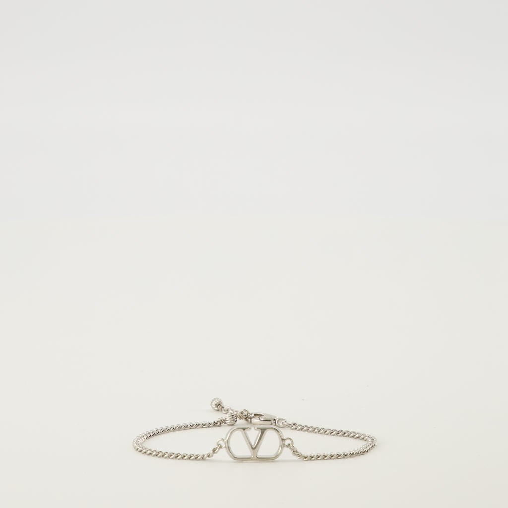Bijoux VLogo 실버 브레이슬릿 Valentino Garavani Argenté Homme