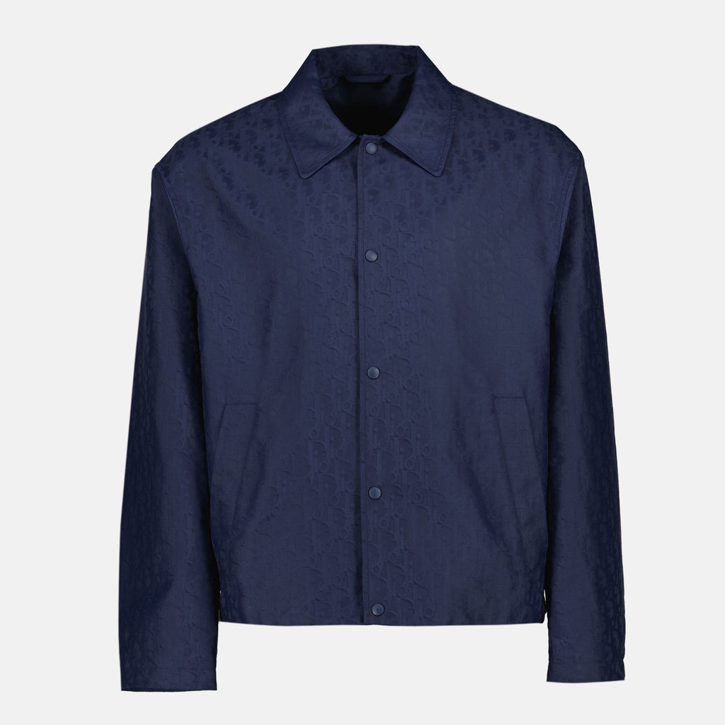 Chemises Giacca Dior Oblique Dior Bleu foncé Homme