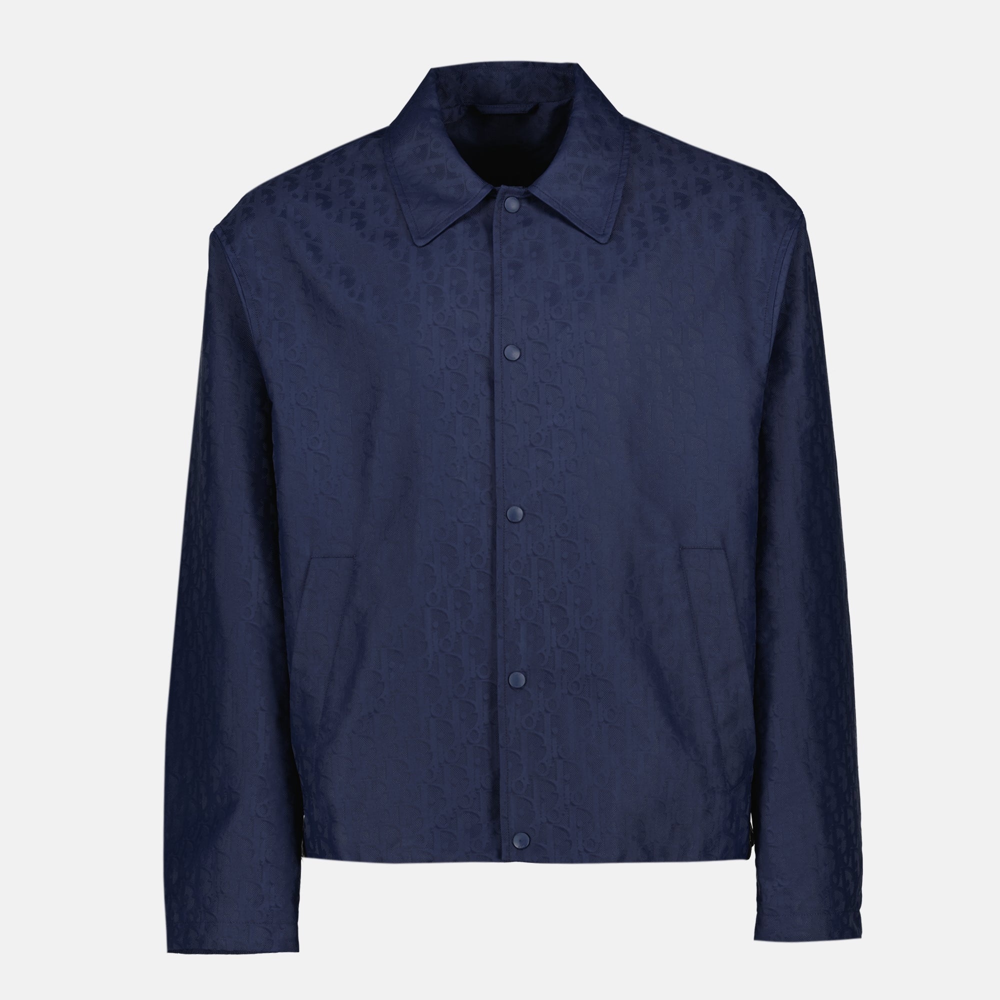 Chemises Giacca Dior Oblique Dior Bleu foncé Homme