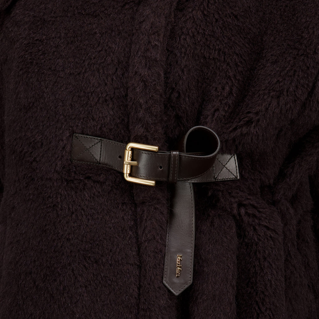 Vestes Capa Teddy Marrón Max Mara Marron Femme