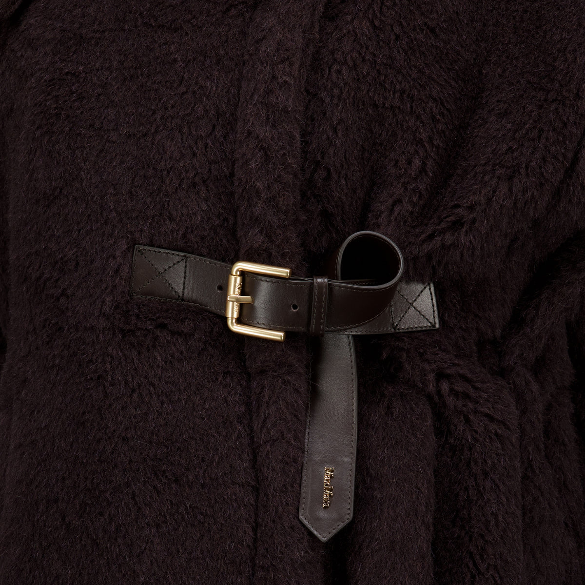 Vestes Brown Teddy Cape Max Mara Marron Femme