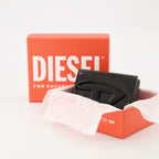 Kleine lederwaren Portefeuille 1DR Tri Fold Diesel Schwarz Femme