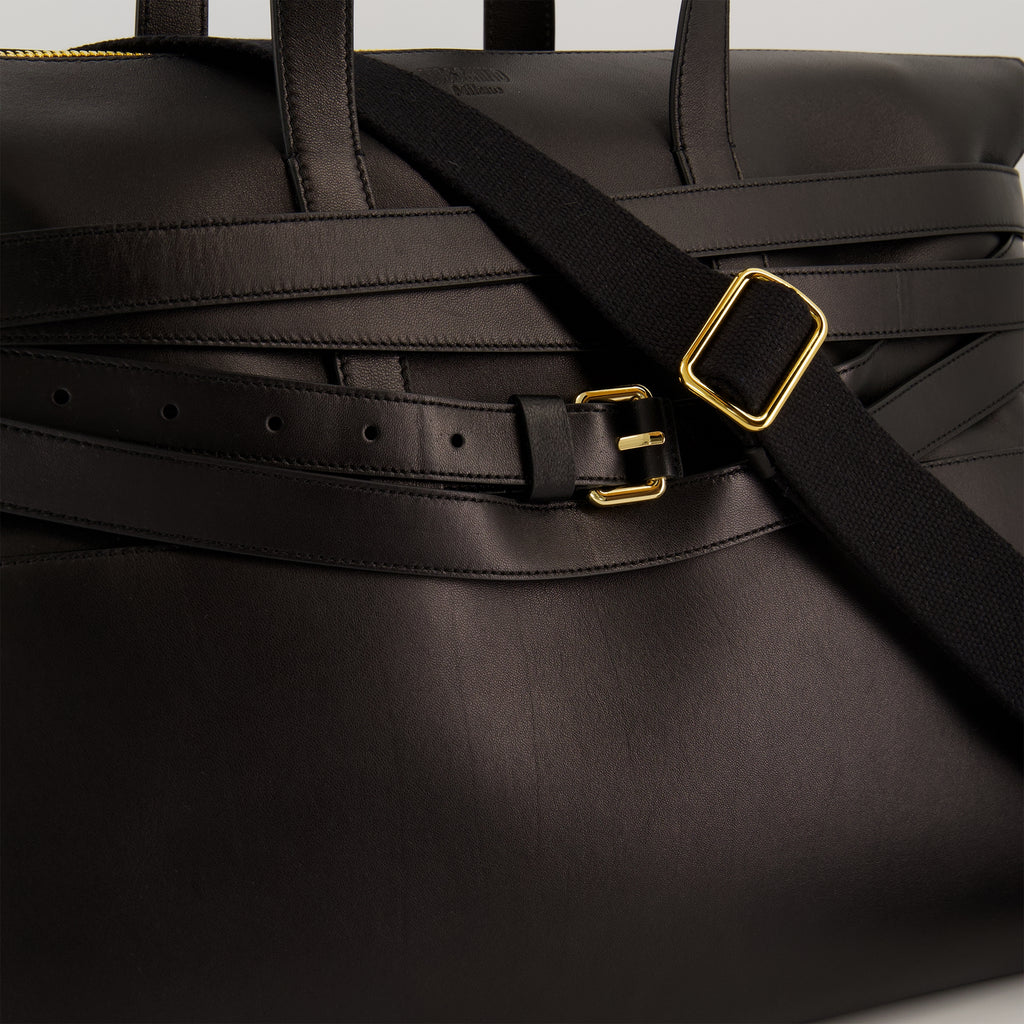 Image de l'article Sac Shopper en cuir de la marque Moschino pour Femme - Saison Automne-Hiver 2025 - Vue détaillée_2