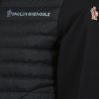 재킷 퀼트 집업 재킷 Moncler Grenoble 검은색 Femme