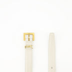 Cintos Cinto Fino Cassandre Saint Laurent Branco Femme