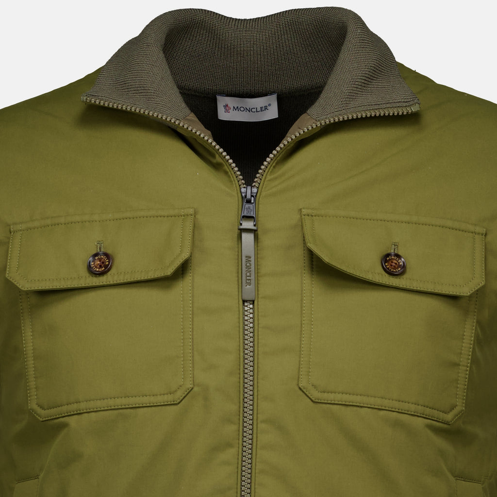 Vestes Kaki Strickcardigan Moncler Kaki Homme