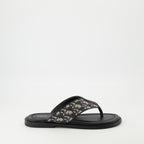 Zapatos abiertos Sandalias Alias Dior Negro Homme