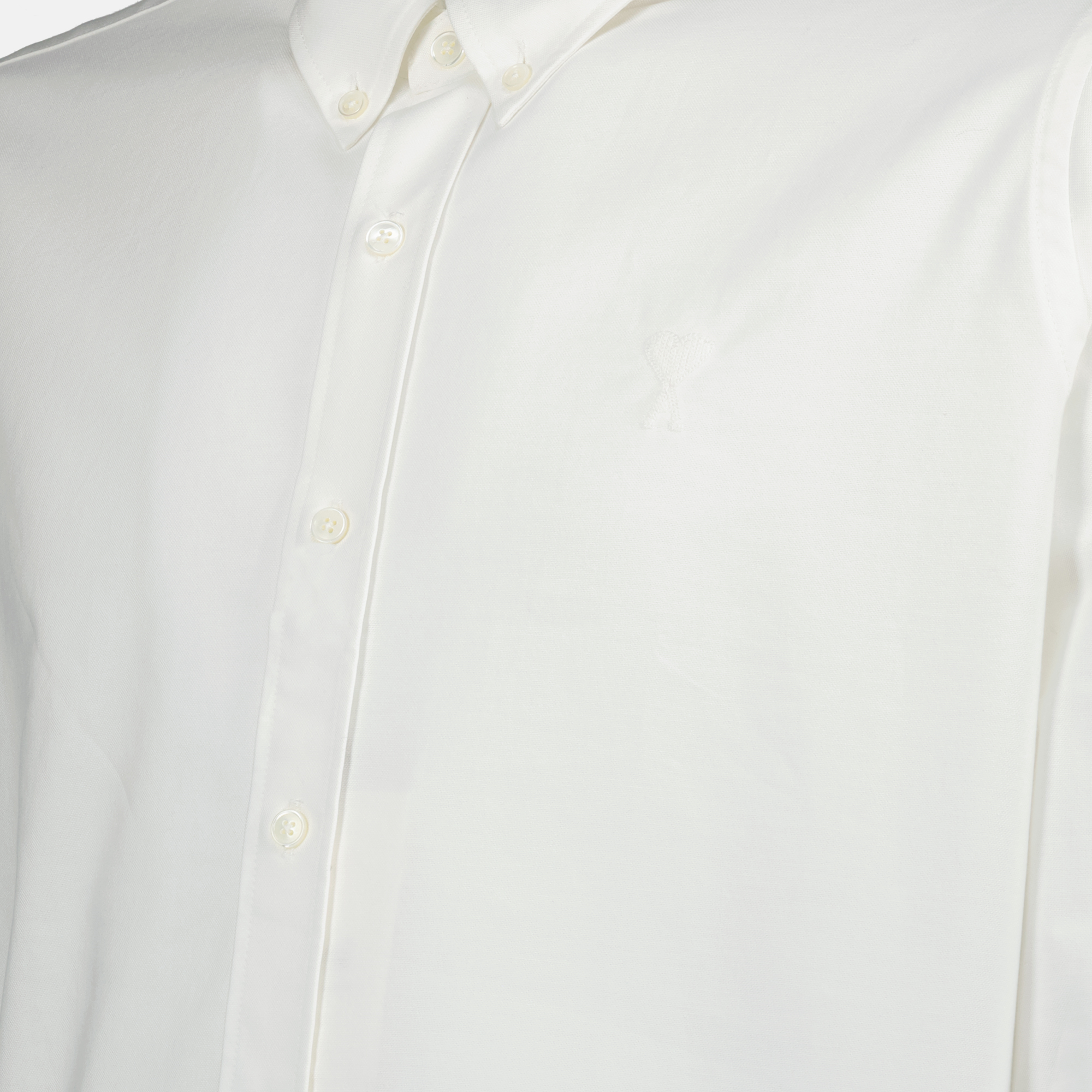 Camisas Camisa Ami de Coeur Ami PARIS Blanco Unisexo