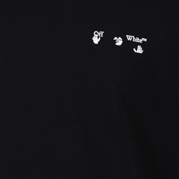 Tシャツ OMAA027C99JER013 1001 black white Off-White 黒 Homme