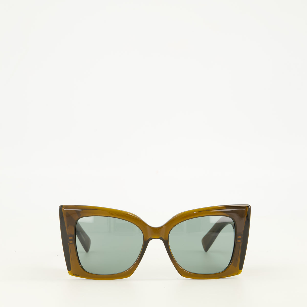 Lunettes Lunettes de soleil SL M119 Blake Crystal Saint Laurent Kaki Femme