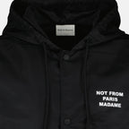 Manteaux Parka Not from Paris Madame Drole De Monsieur Noir Homme