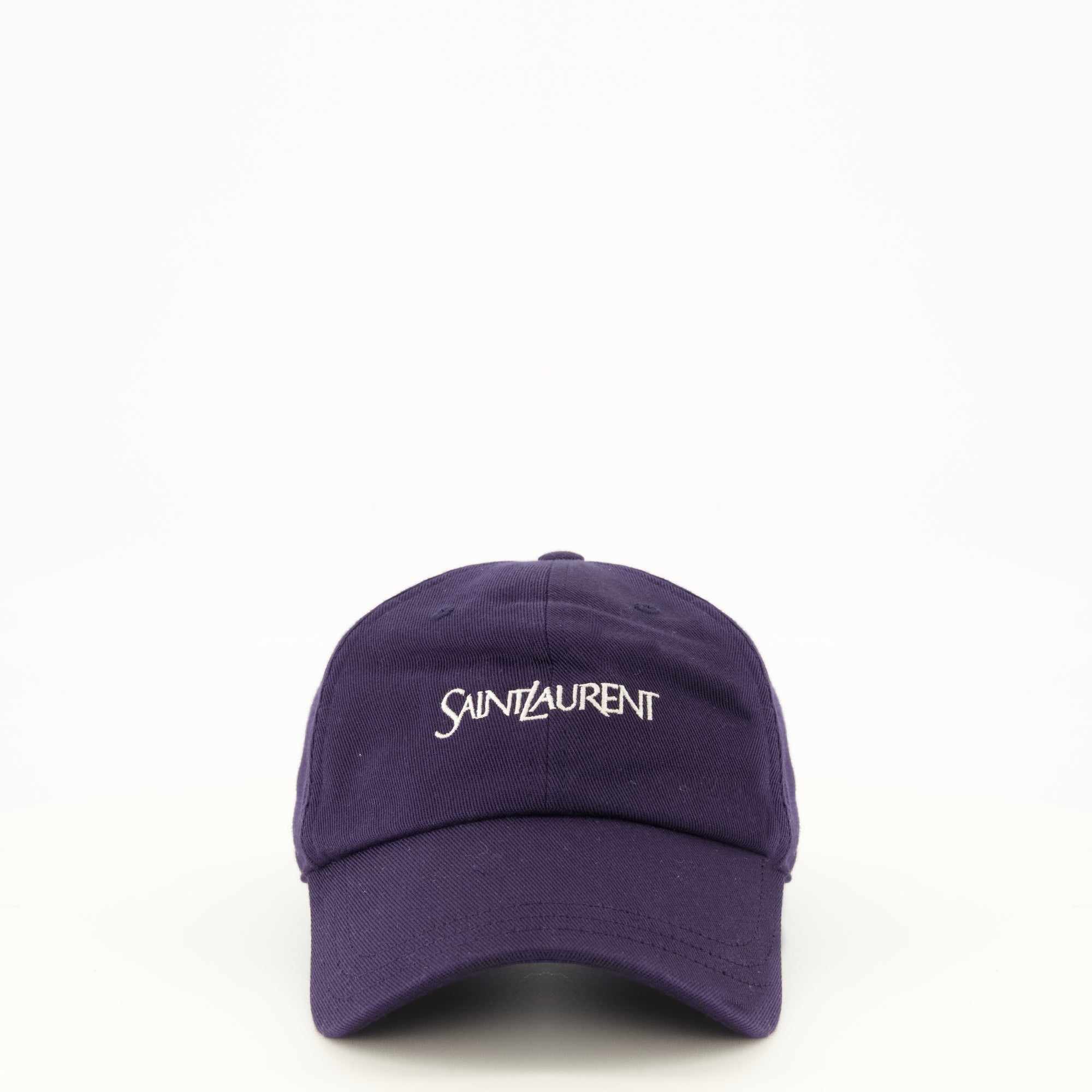 Chapeaux, casquettes et bonnets Casquette brodée bleu marine Saint Laurent Bleu foncé Homme