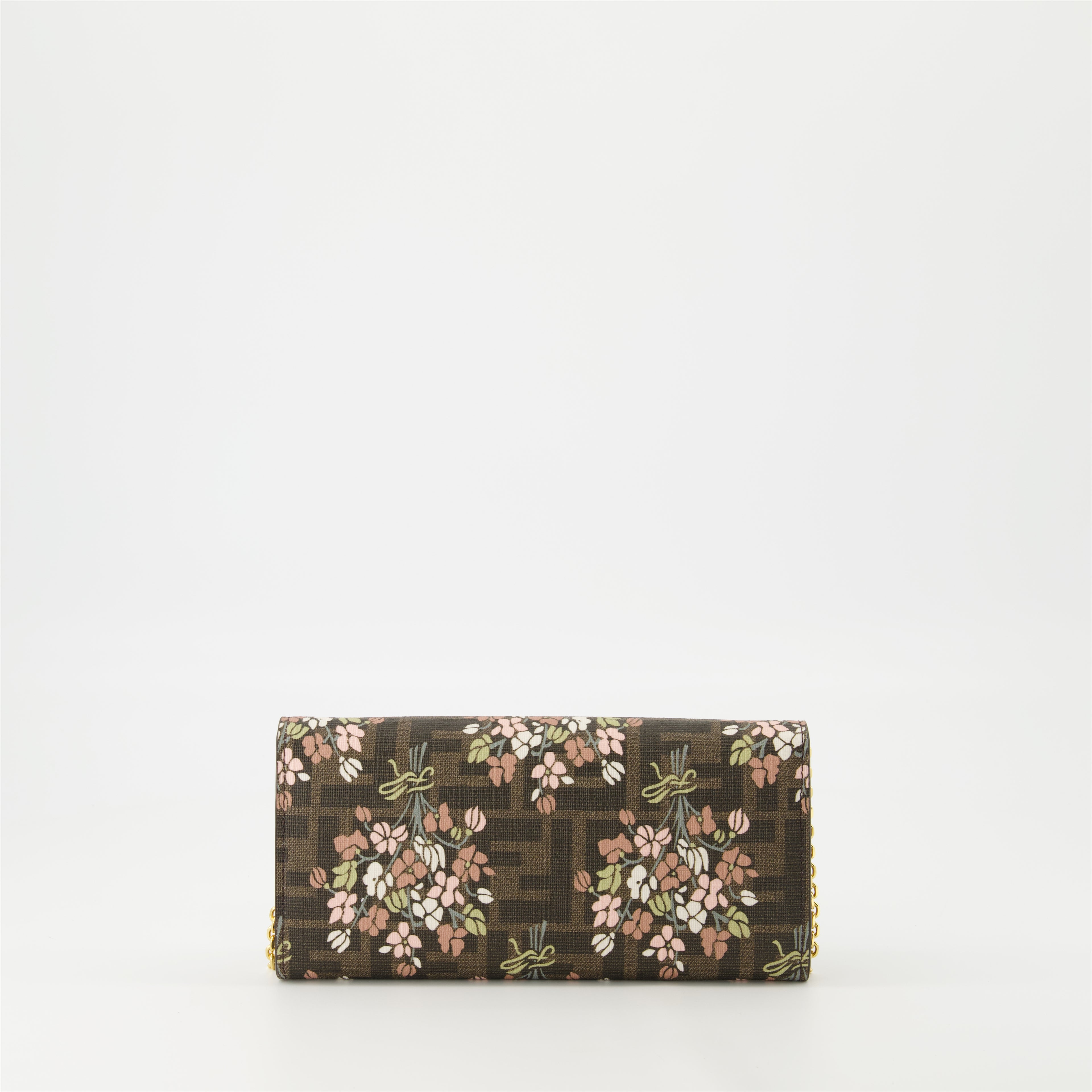 Small leather goods Fendi Roma Wallet Fendi Brown Femme