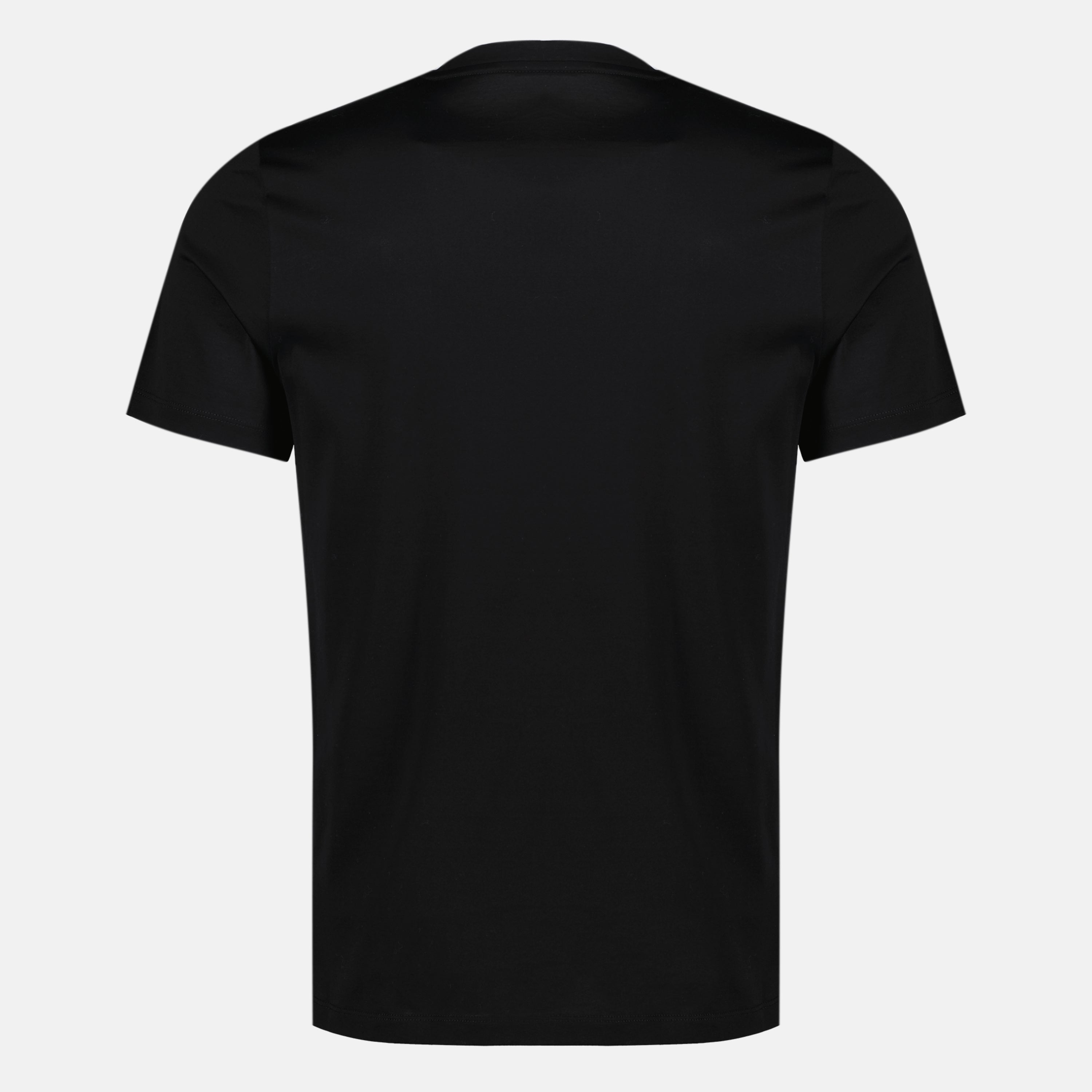T-shirts T-shirt à logo noir Moncler Noir Homme