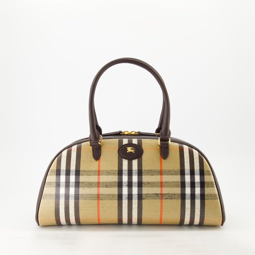 Sacs à main et épaule ボウリング ハイランド バッグ Burberry Beige Femme