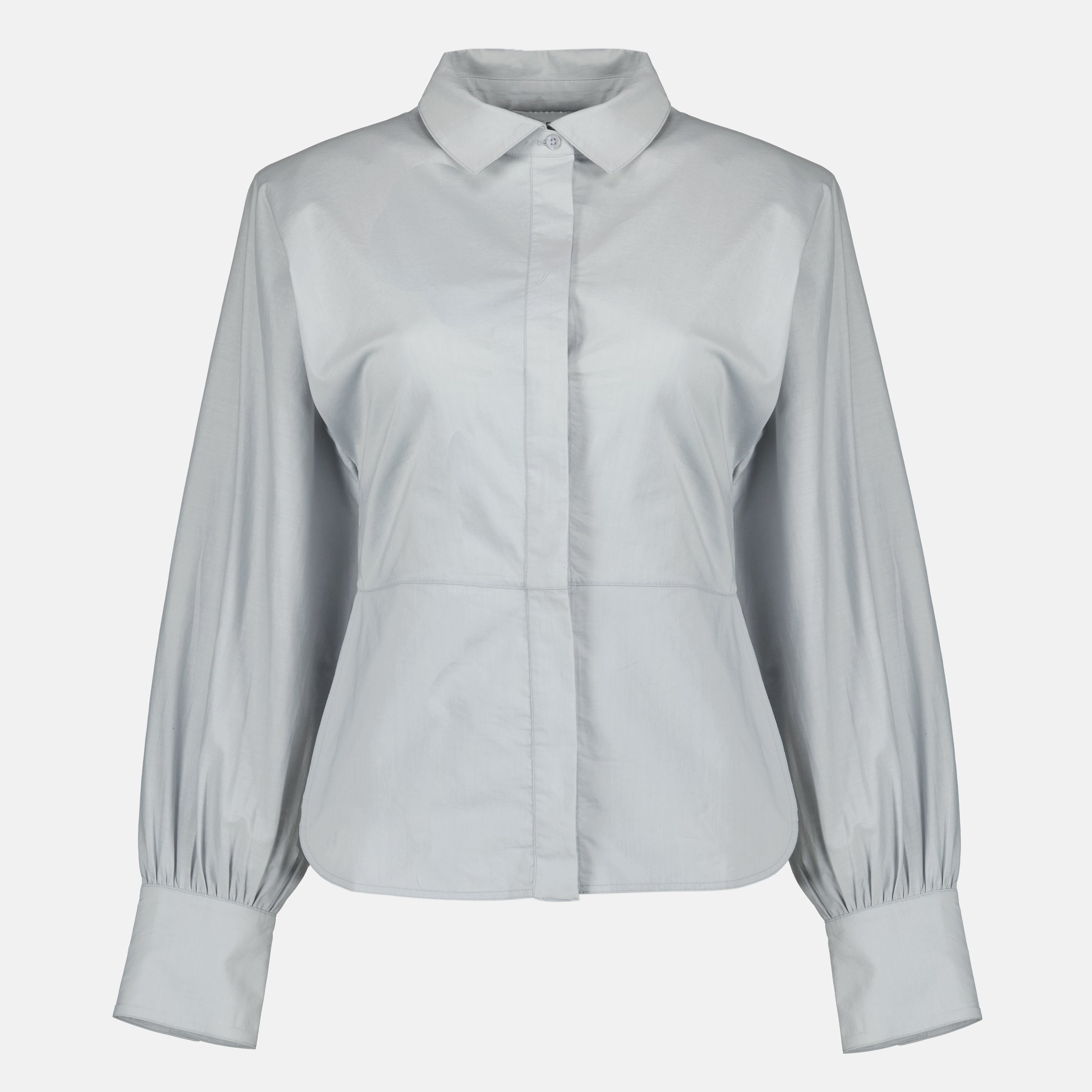 Chemises Chemise à manches longues en coton Iro Gris Femme
