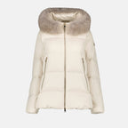 Manteaux Doudoune Laichefur Moncler Blanc Femme