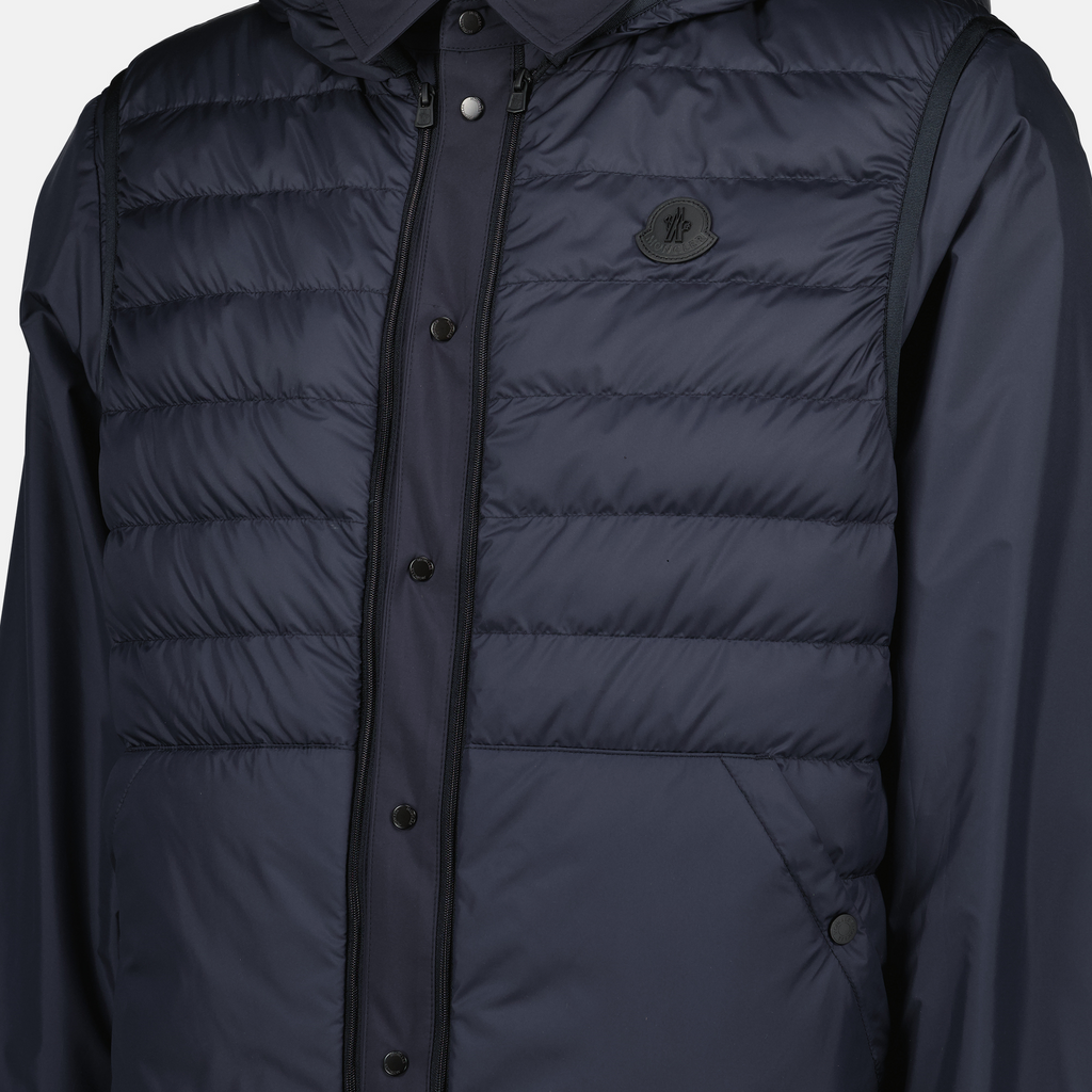 Chaquetas Cortavientos Multi-capa Charve Moncler azul oscuro Homme