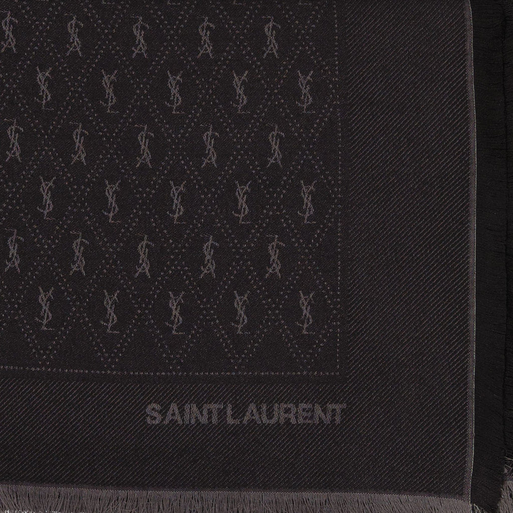 Écharpes, foulards et gants Écharpe Cassandre Saint Laurent Noir Homme