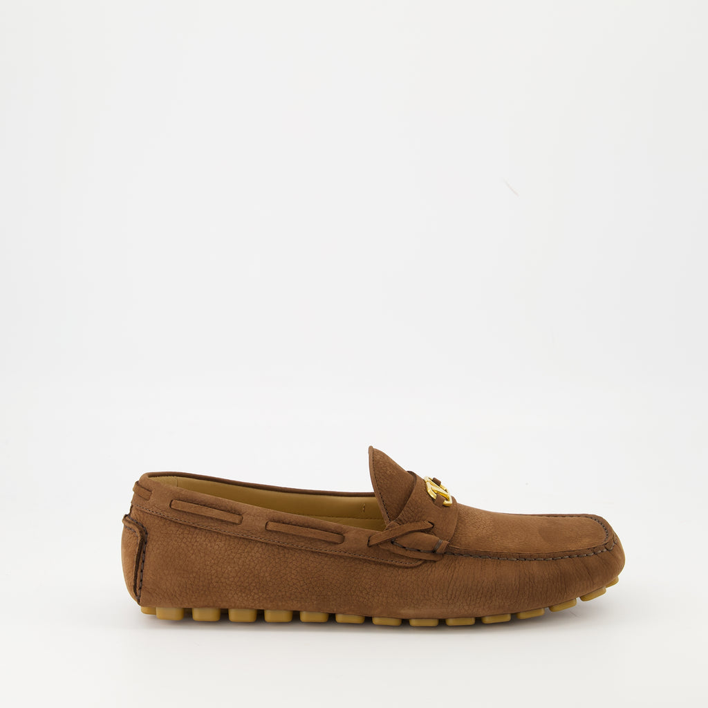 Mocassins Mocassins Driver Fastaway Valentino Garavani Marron Homme
