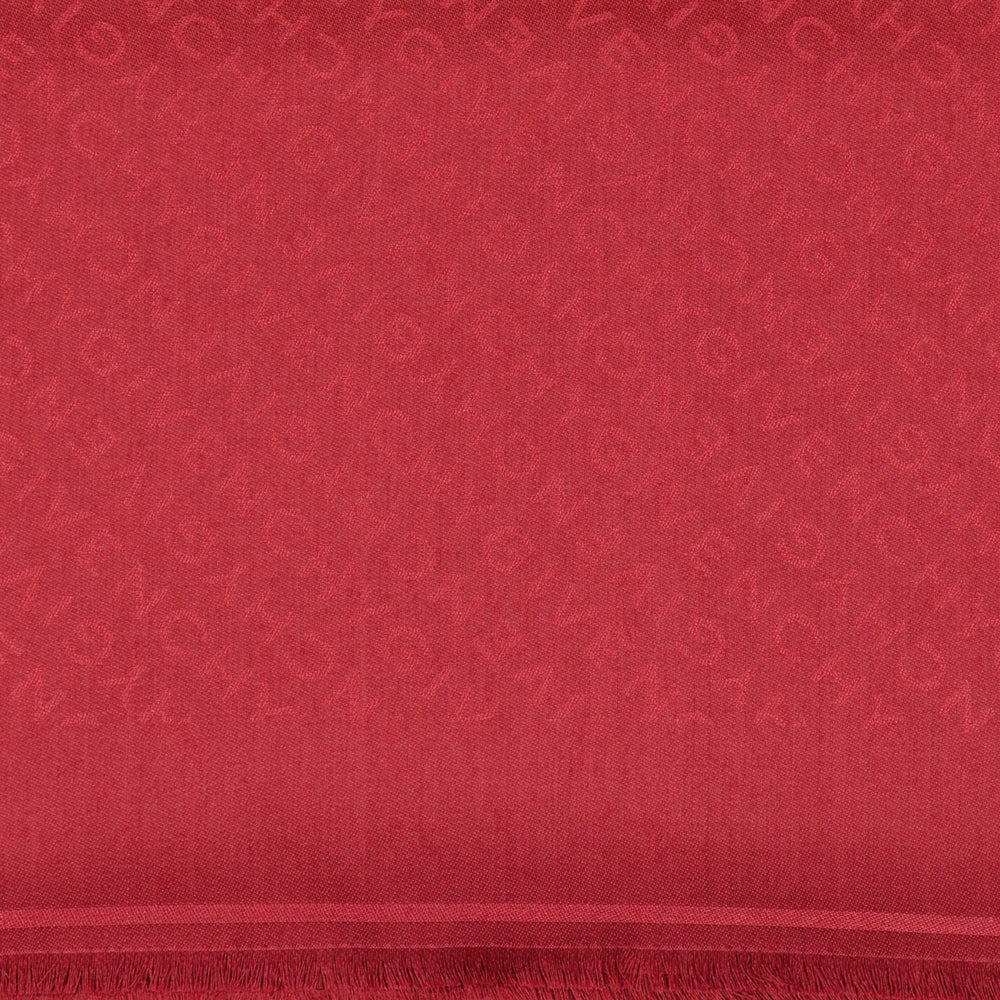 Écharpes, foulards et gants Carré de soie monogrammé Givenchy Rouge Femme
