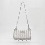 Immagine dell'articolo borsa 1969 nano con cristalli argentati del marchio Rabanne per donne - Stagione Primavera-Estate 2026 - Vista Posteriore