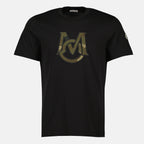 T-shirts Monogram T-Shirt Moncler Noir Homme
