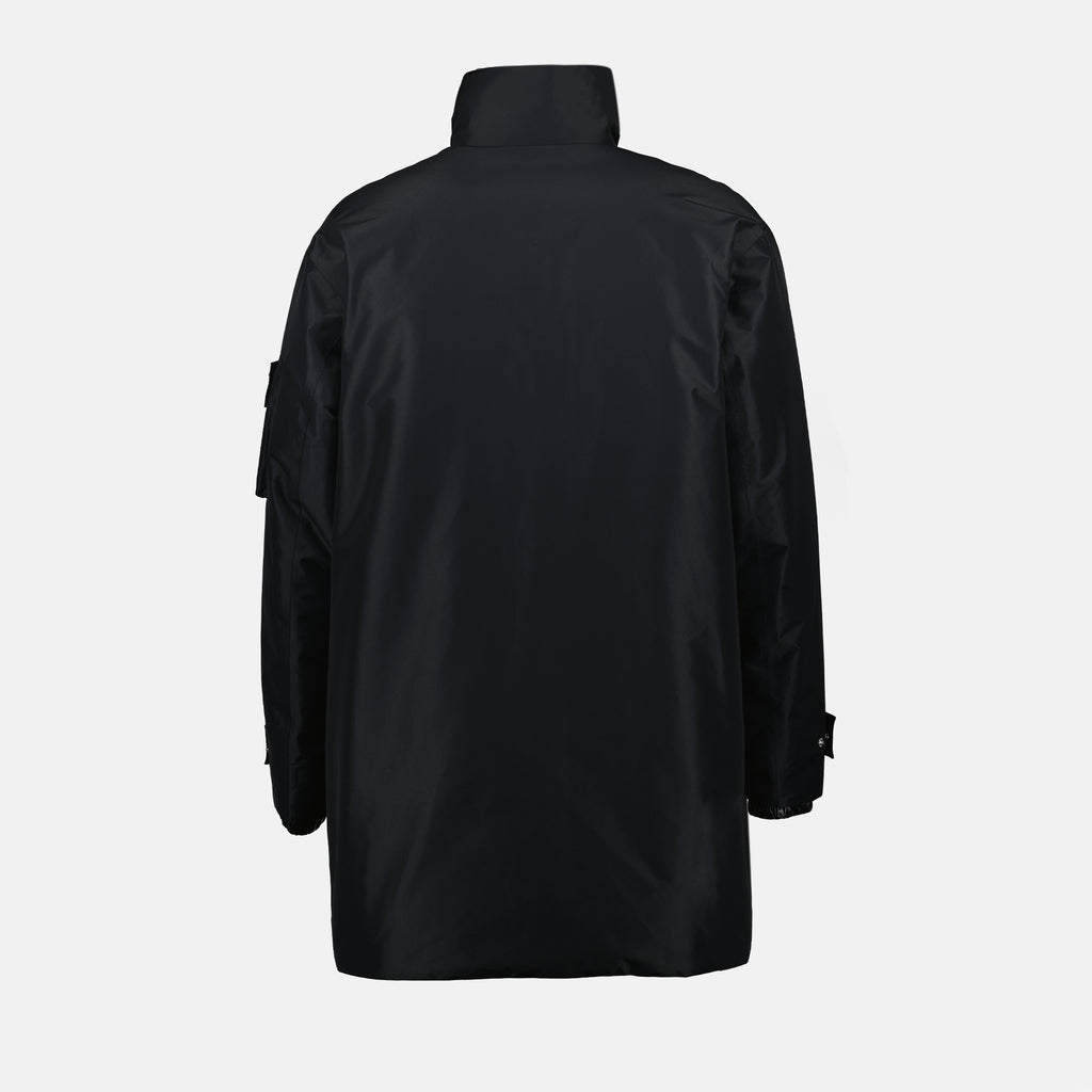 ジャケット リサイクルナイロンパーカー Prada 黒 Homme