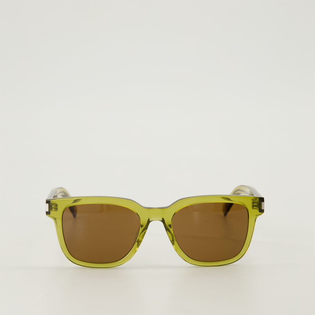 Lunettes Lunette de soleil SL 711 Saint Laurent Vert Unisexe