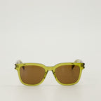Lunettes Lunette de soleil SL 711 Saint Laurent Vert Unisexe