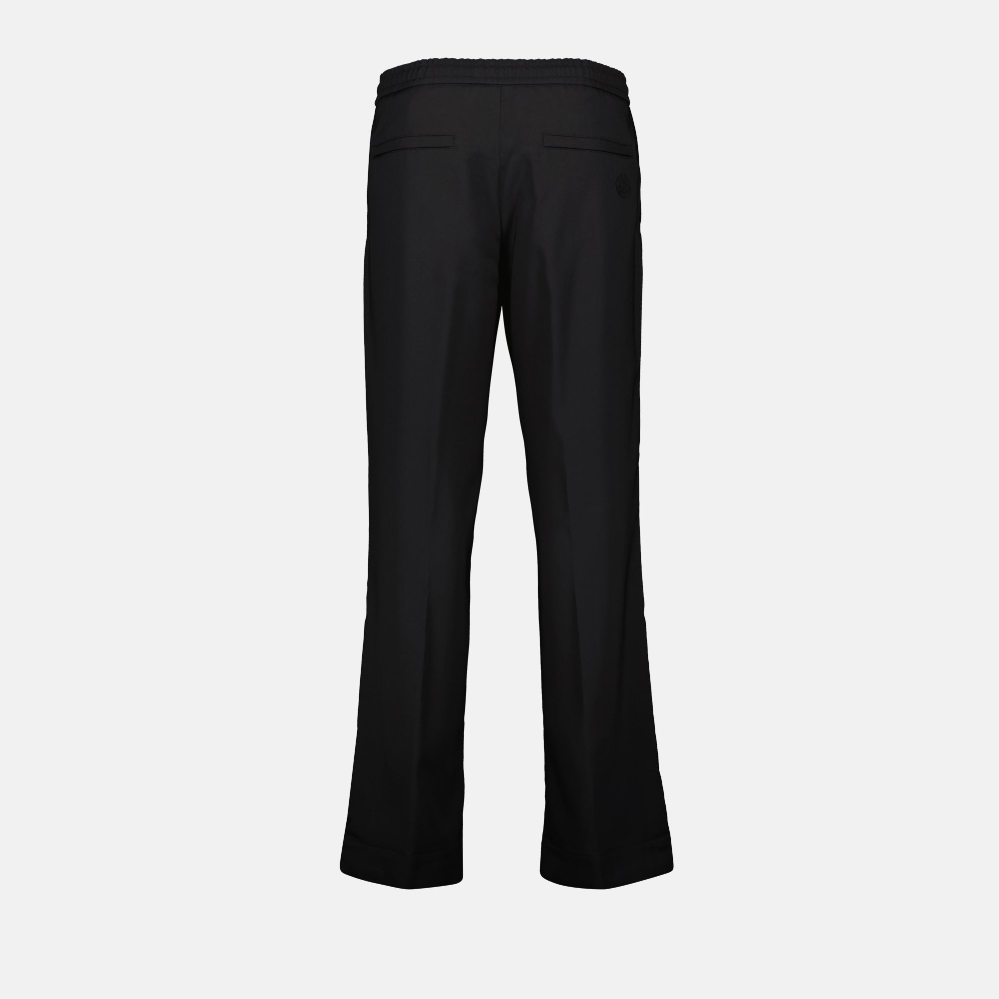 Pants Dressed Jogging Pants Moncler Black Homme