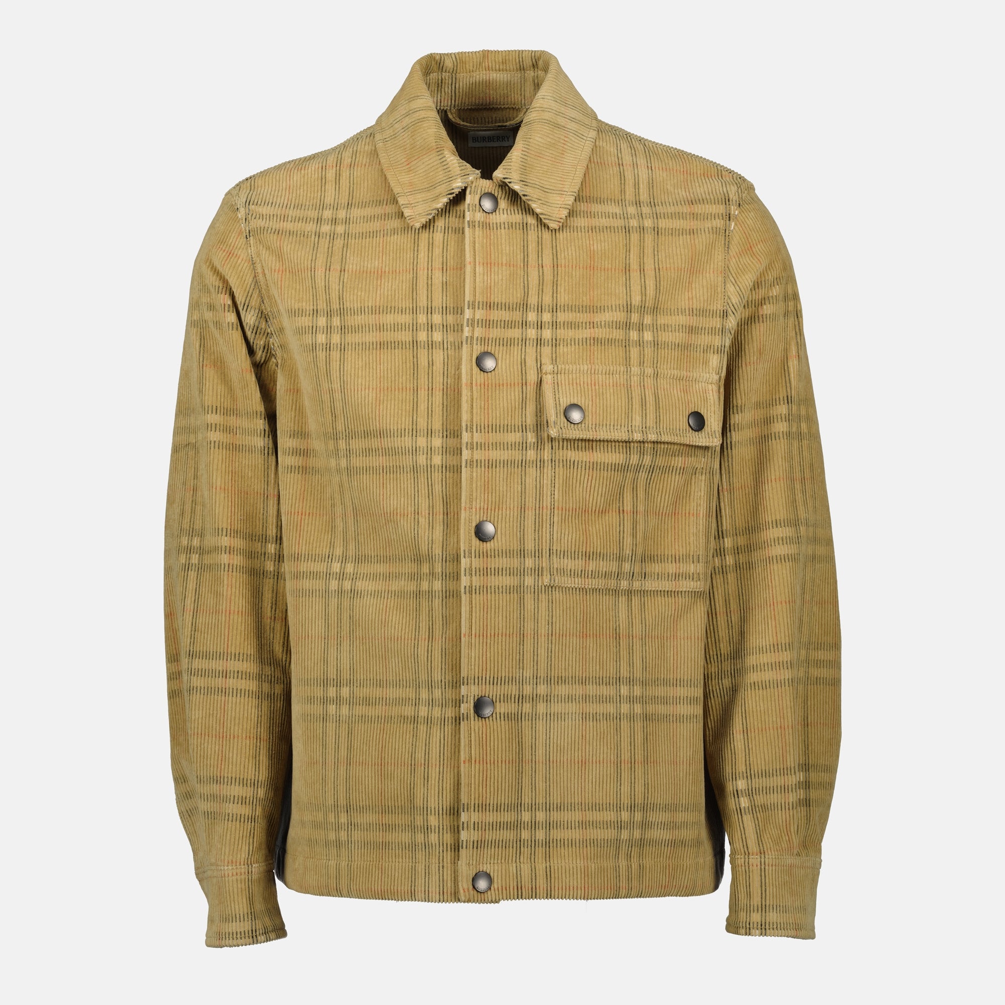 Bild der Burberry Herren Samtjacket - Herbst-Winter 2025 - Frontansicht