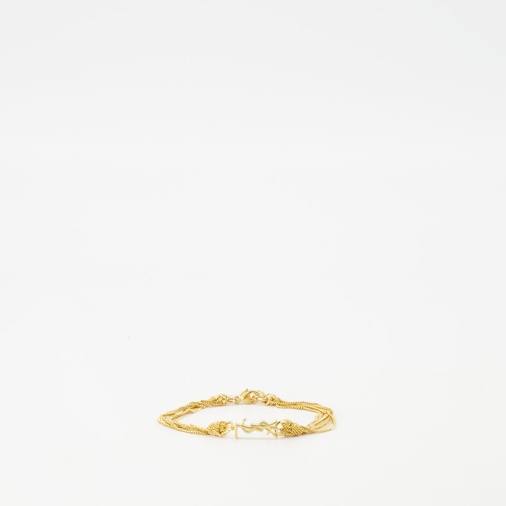 Bijoux Bracelet Cassandre Saint Laurent Doré Femme