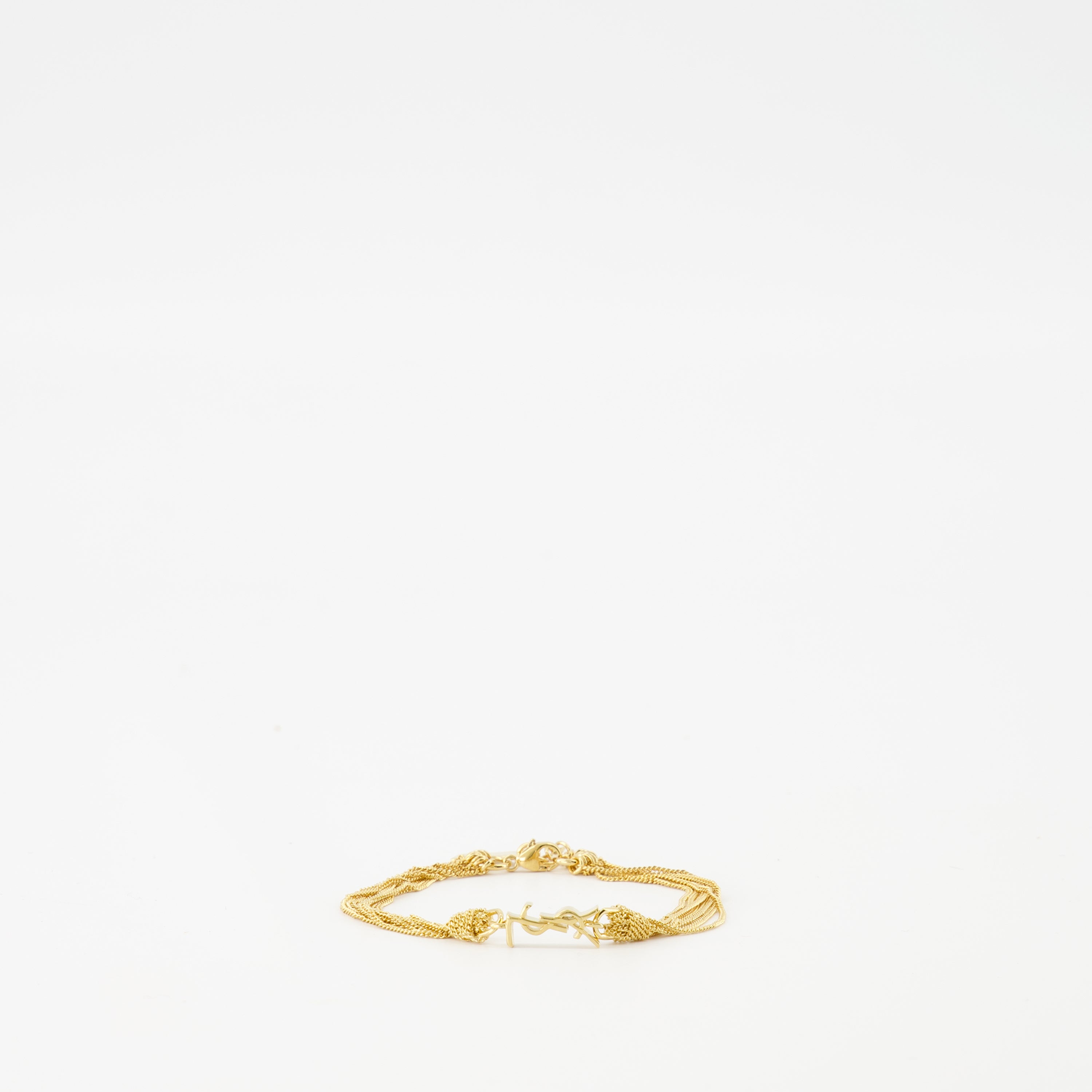 Bijoux Bracelet Cassandre Saint Laurent Doré Femme