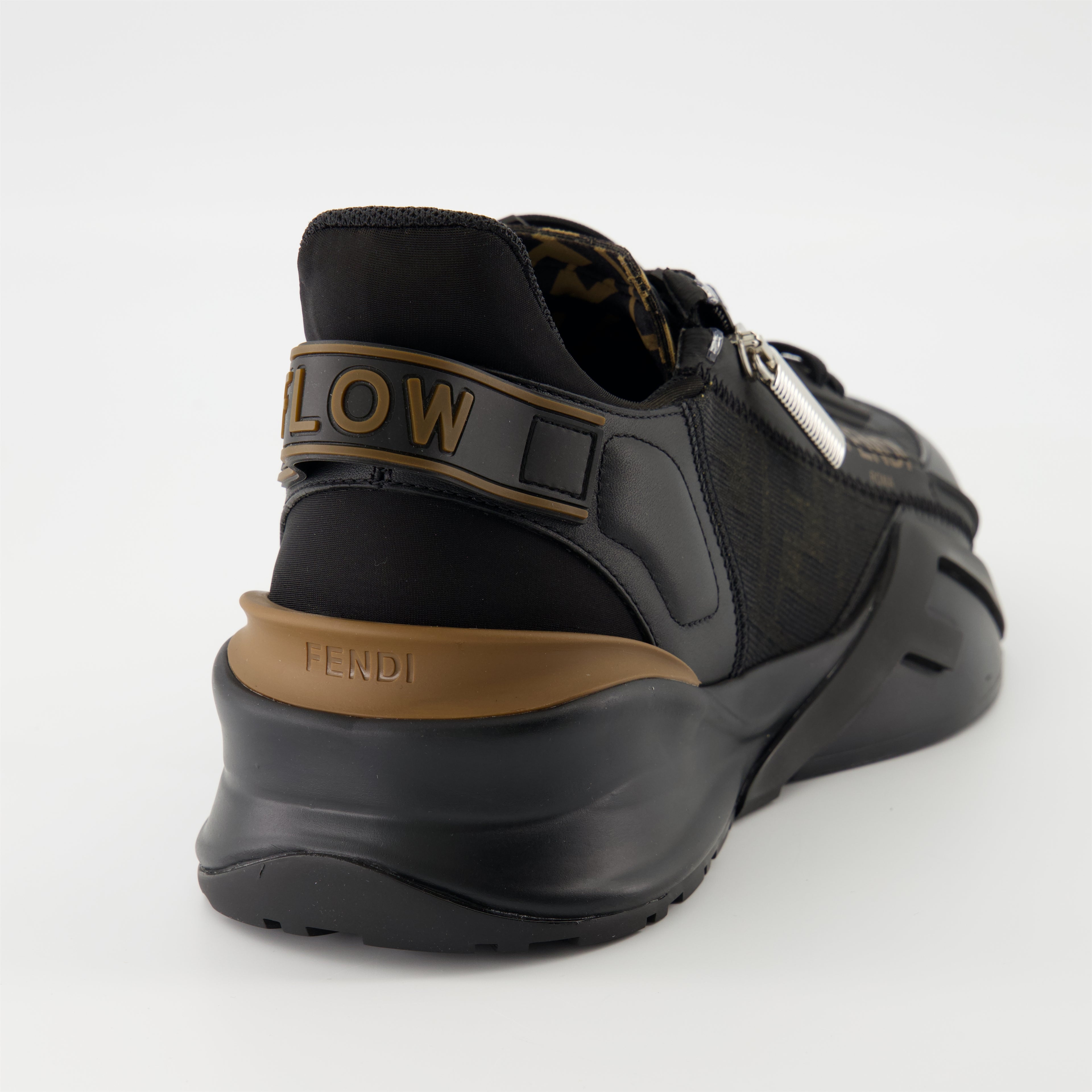 Baskets Baskets Fendi Flow Fendi Noir Homme
