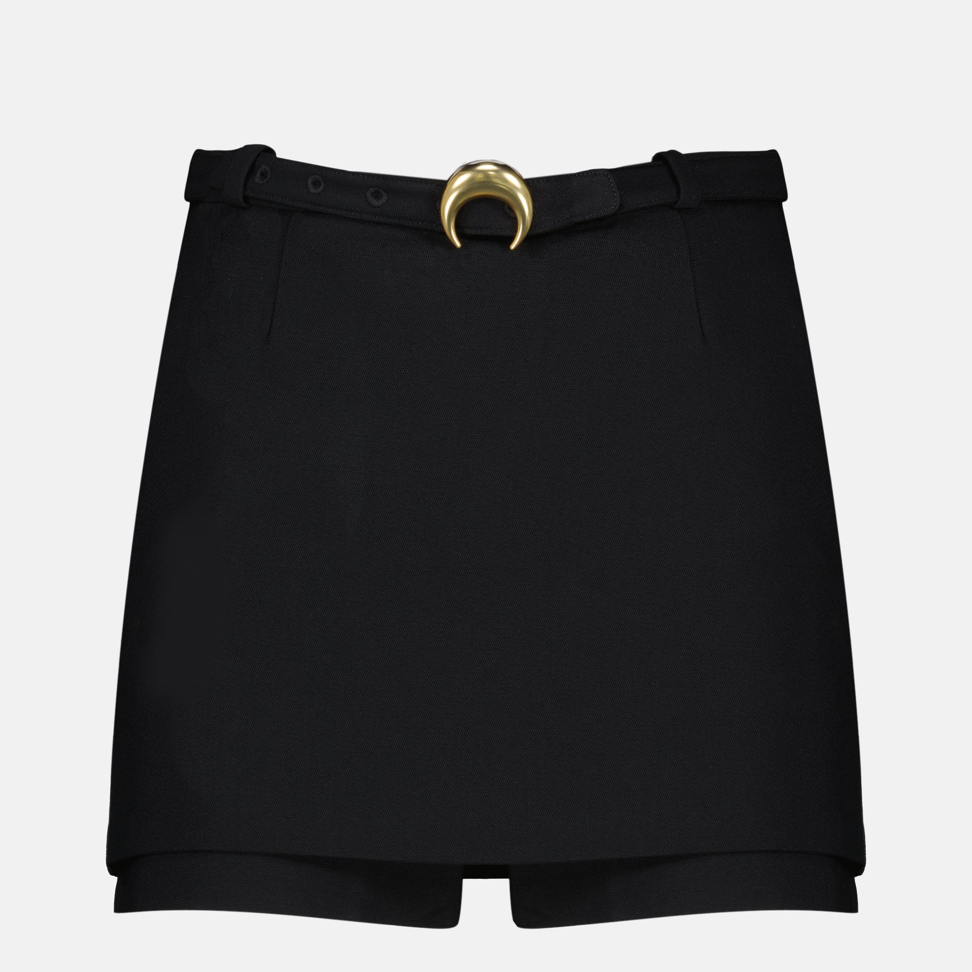 Shorts Minifalda-corta negra Marine Serre Noir Femme