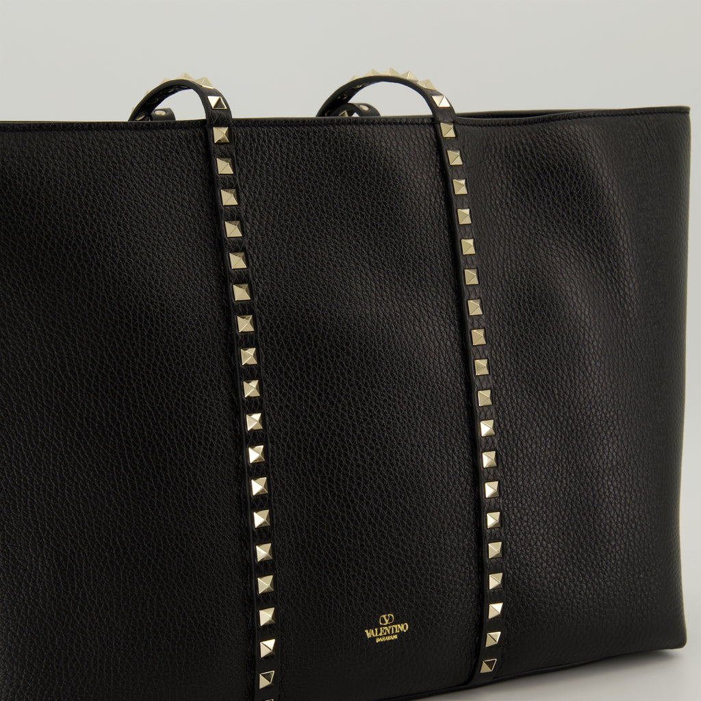 Sacs cabas Sac cabas en cuir Valentino Garavani Noir Femme