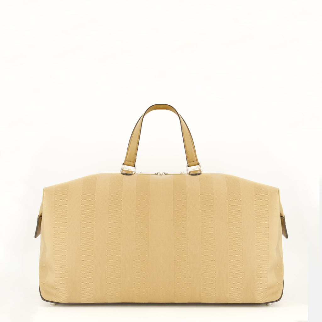 Sacs de sport et voyage Fendi Lui 48 Bolsa de Viagem em Nylon Bege Fendi Beige Homme