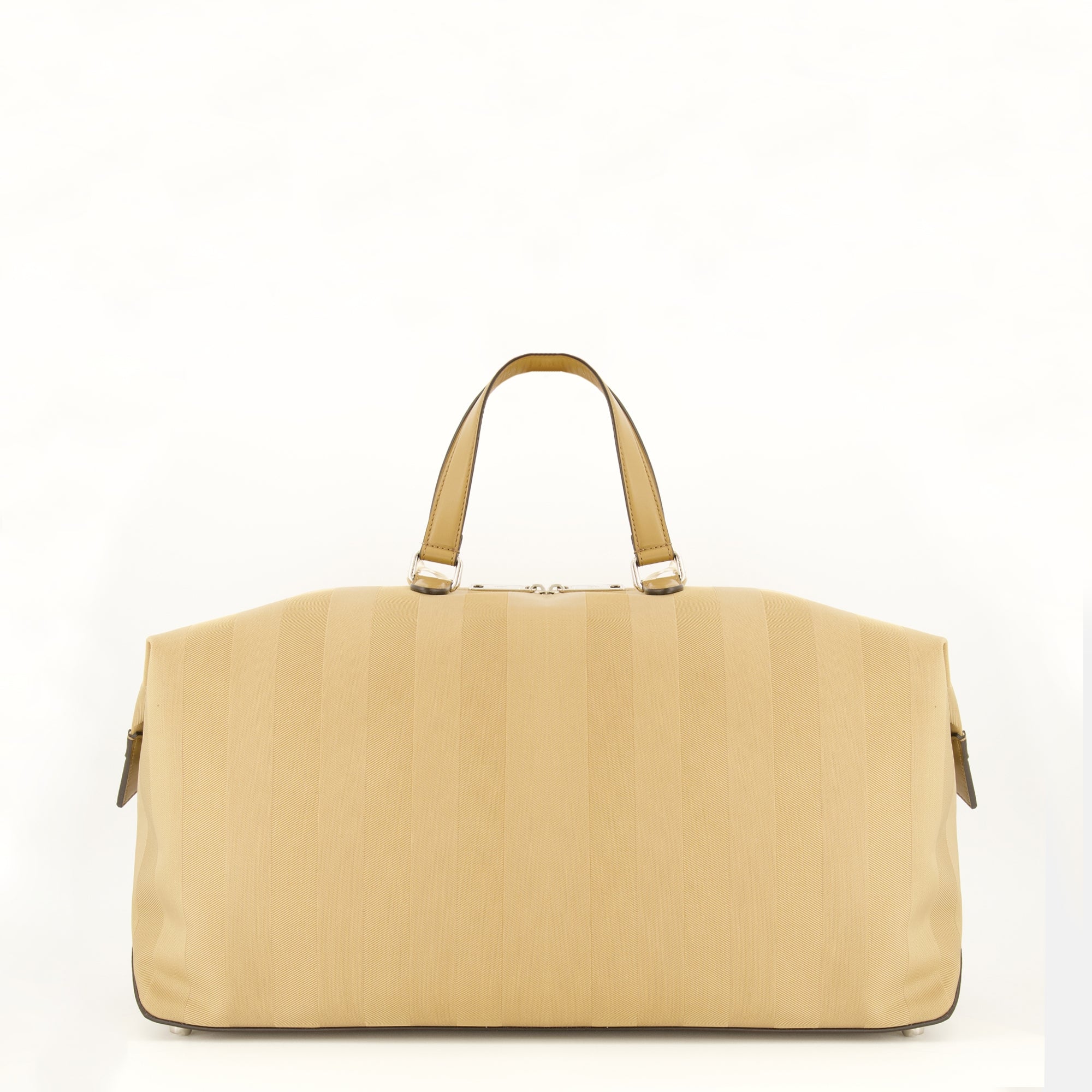 Sacs de sport et voyage Sac de voyage Fendi Lui 48 en nylon beige Fendi Beige Homme
