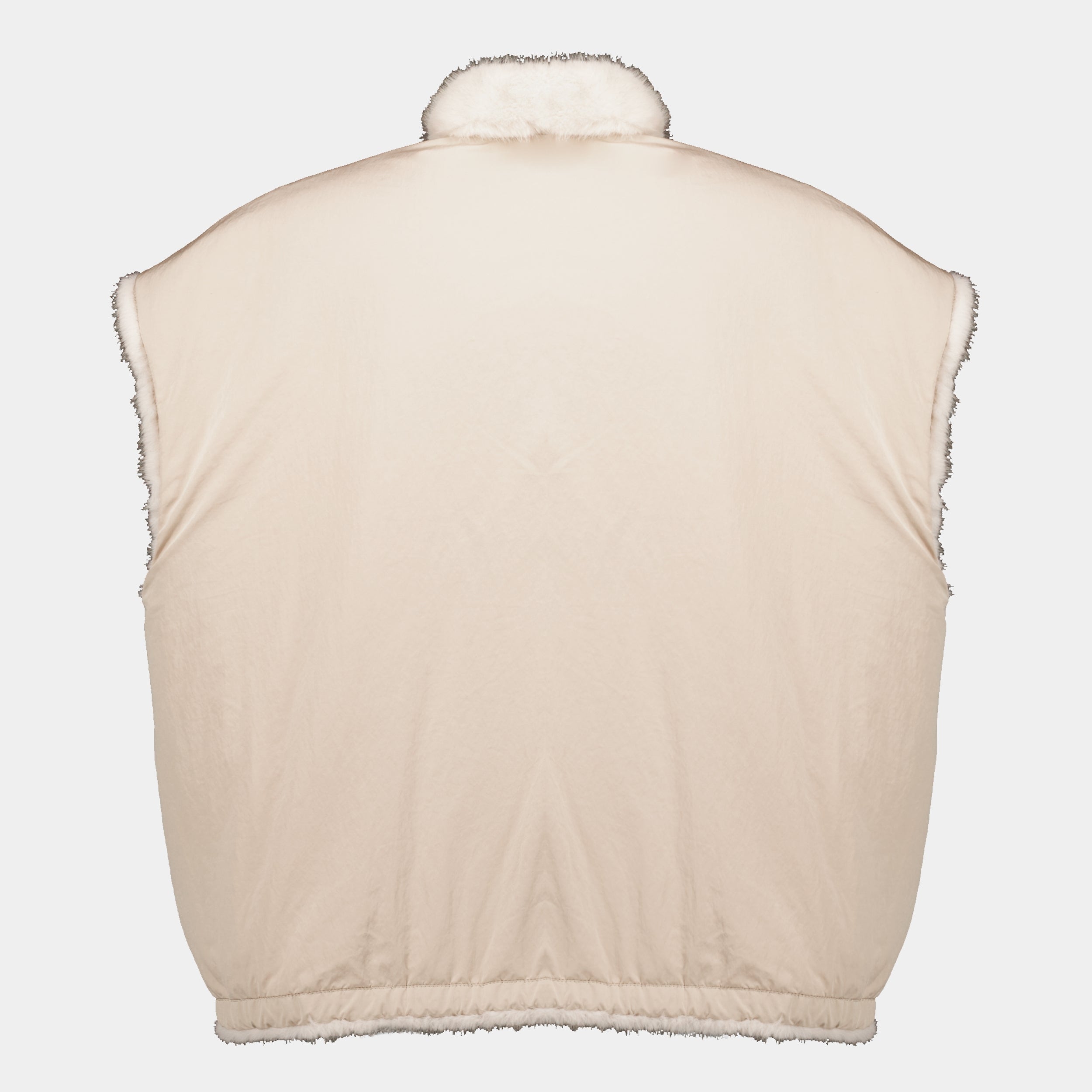 Vestes Doudoune réversible 2 en 1 Chardonneret en teddy Moncler Beige Femme