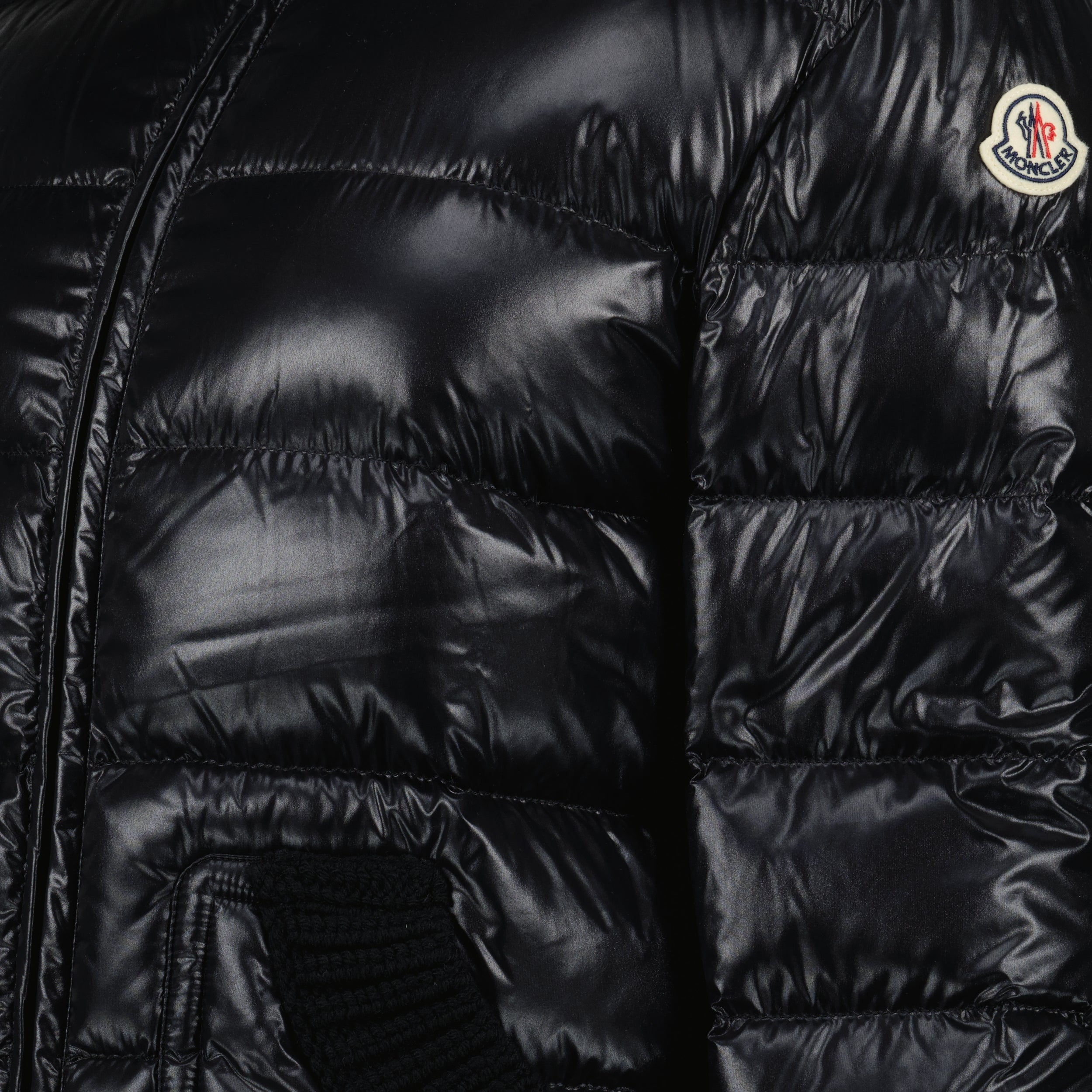 코트 Arcelot 다운 재킷 Moncler 검은색 Femme