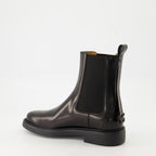 Imagen de las Botines de Cuero para Mujer de Tod's - Temporada Otoño-Invierno 2025 - Vista tres cuartos trasera derecha