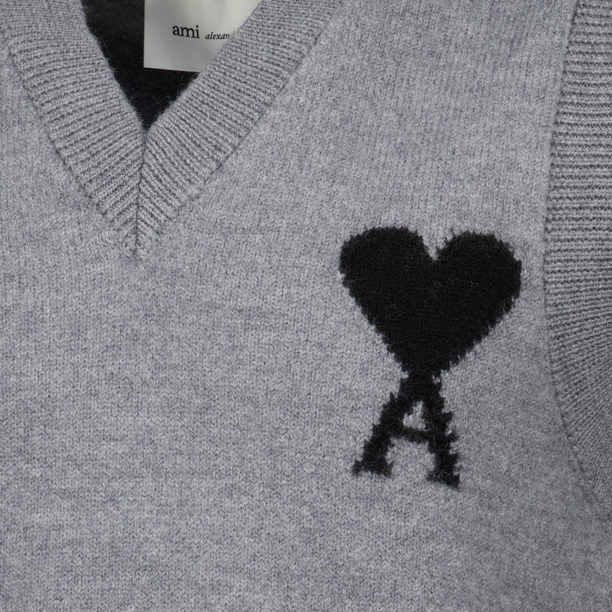 Maille Suéter sin mangas gris AMI de Coeur Ami PARIS Gris Homme