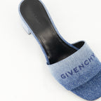 オープントゥシューズ 4Gヒールサンダル Givenchy 青 Femme