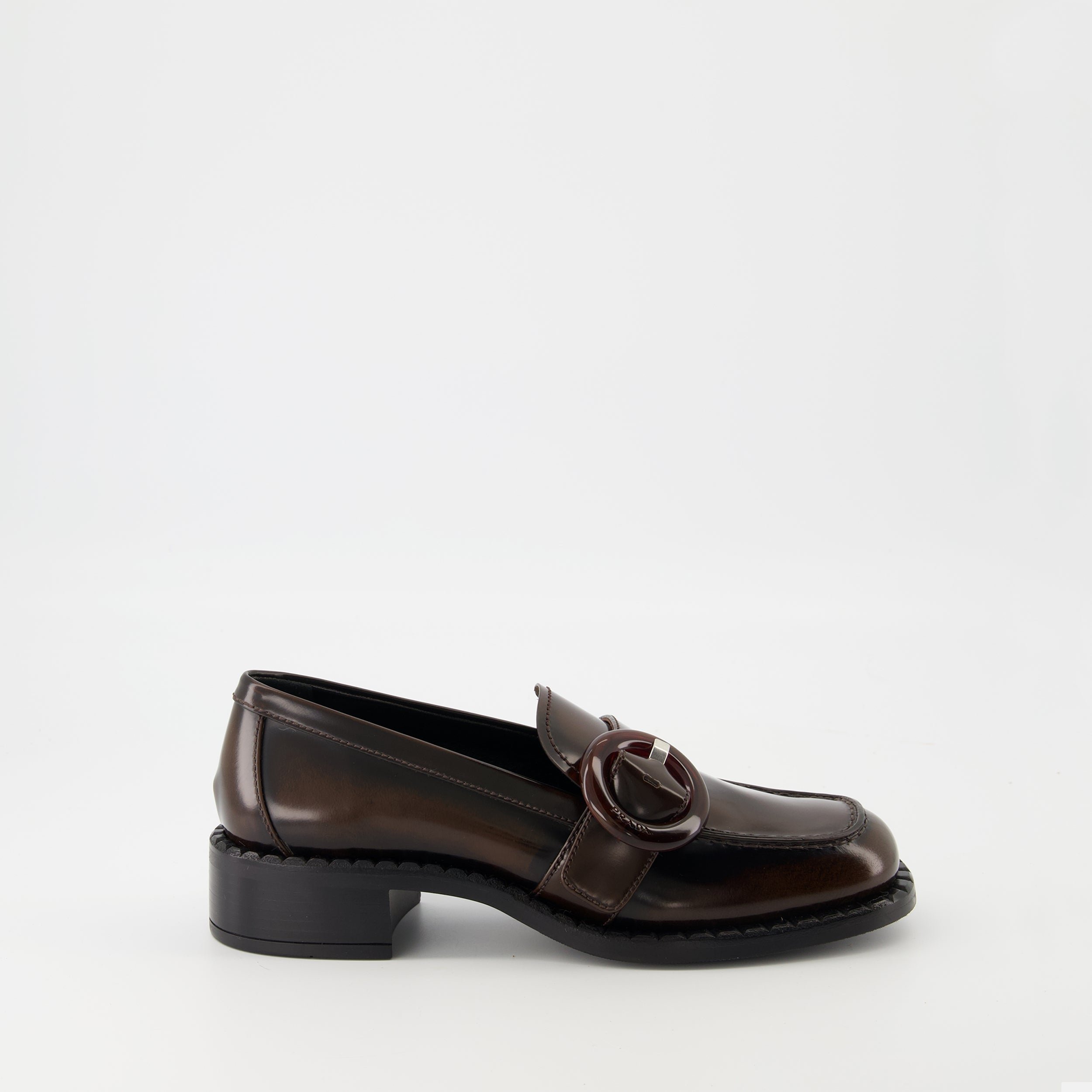 Mocassins Mocassins marron Prada Marron Femme
