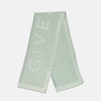 Écharpes, foulards et gants Écharpe 4G Givenchy Vert Femme