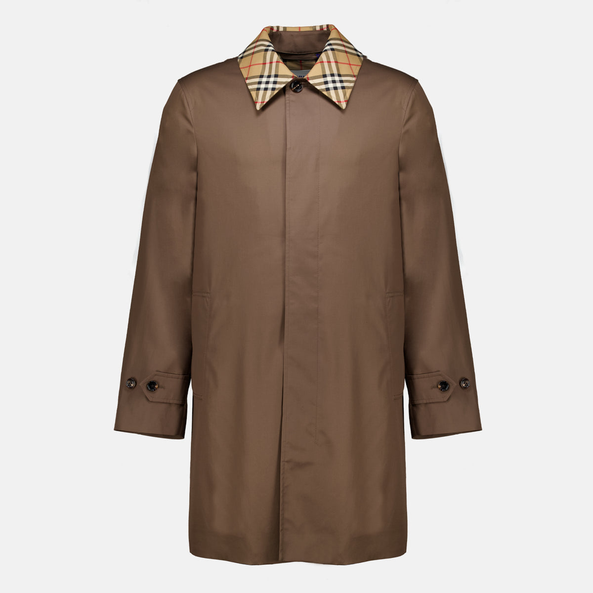 Manteaux Brauner Tottenham Parka Burberry Marron Homme