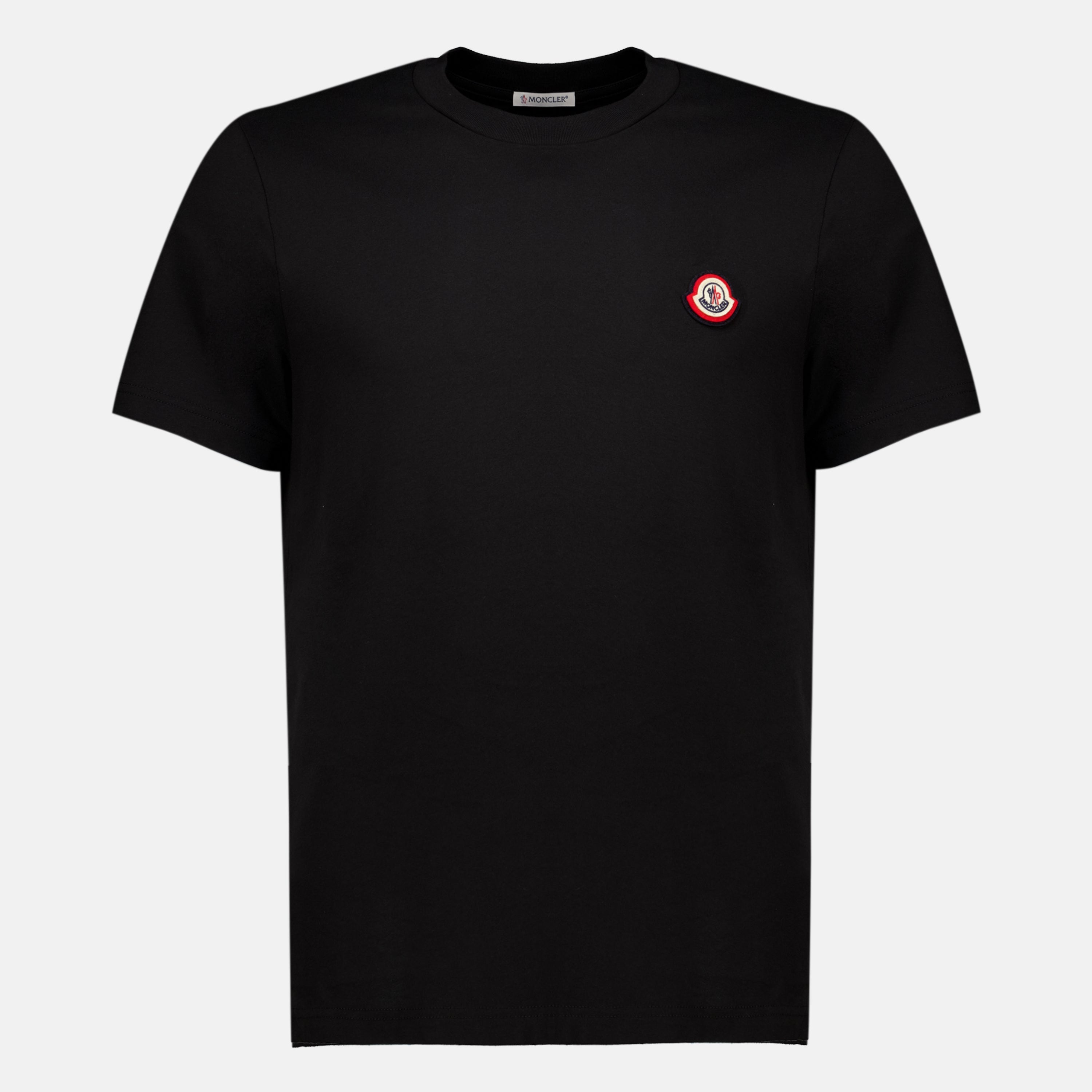 T-shirts 블랙 로고 티셔츠 Moncler Noir Homme